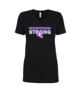 Heritage HS Volleyball Strong - Womens Vneck