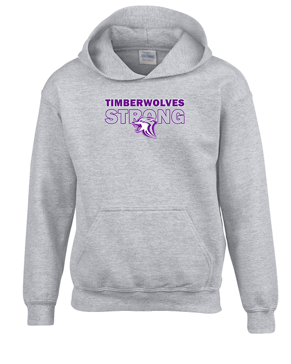 Heritage HS Volleyball Strong - Youth Hoodie
