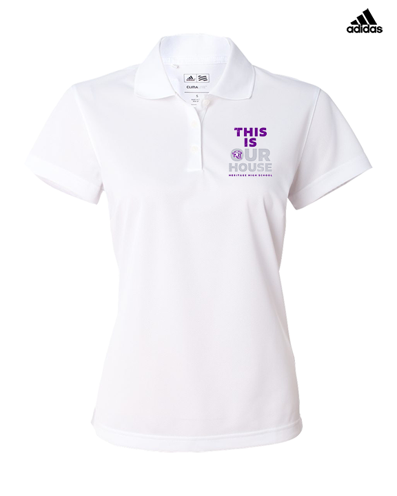 Heritage HS Volleyball TIOH - Adidas Womens Polo
