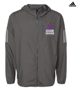 Heritage HS Volleyball TIOH - Mens Adidas Full Zip Jacket
