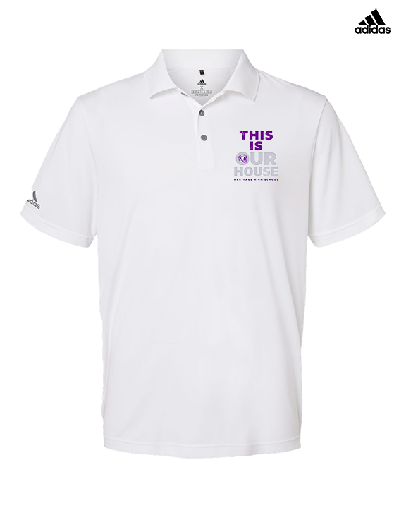 Heritage HS Volleyball TIOH - Mens Adidas Polo