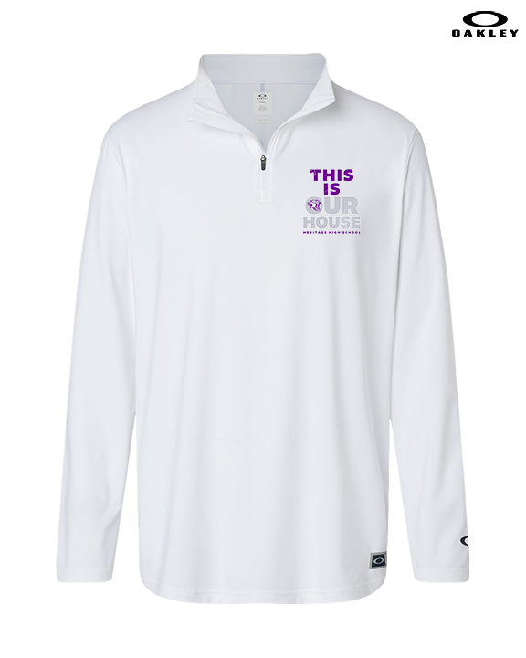 Heritage HS Volleyball TIOH - Mens Oakley Quarter Zip