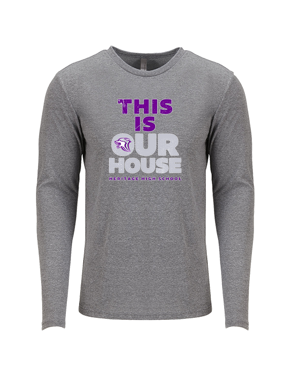 Heritage HS Volleyball TIOH - Tri-Blend Long Sleeve