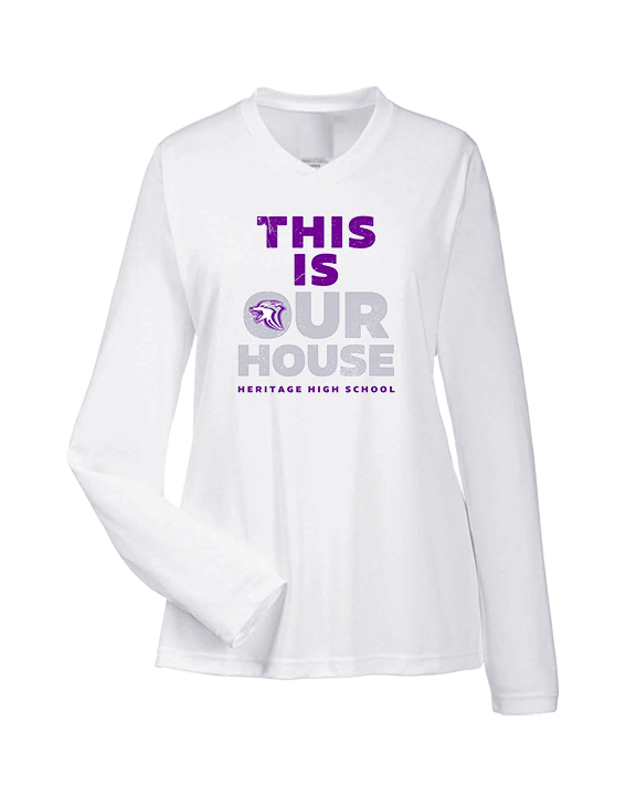 Heritage HS Volleyball TIOH - Womens Performance Longsleeve