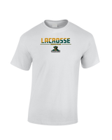 Herkimer College Men's Lacrosse Cut - Cotton T-Shirt