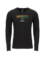 Herkimer College Men's Lacrosse Cut - Tri Blend Long Sleeve