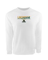 Herkimer College Men's Lacrosse Cut - Crewneck Sweatshirt