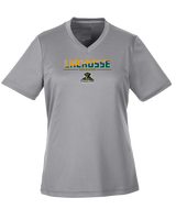 Herkimer College Men's Lacrosse Cut - Womens Performance Shirt