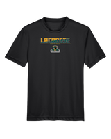 Herkimer College Men's Lacrosse Cut - Youth Performance T-Shirt