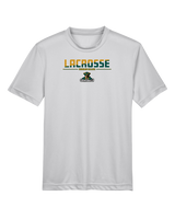Herkimer College Men's Lacrosse Cut - Youth Performance T-Shirt