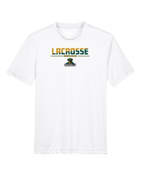 Herkimer College Men's Lacrosse Cut - Youth Performance T-Shirt