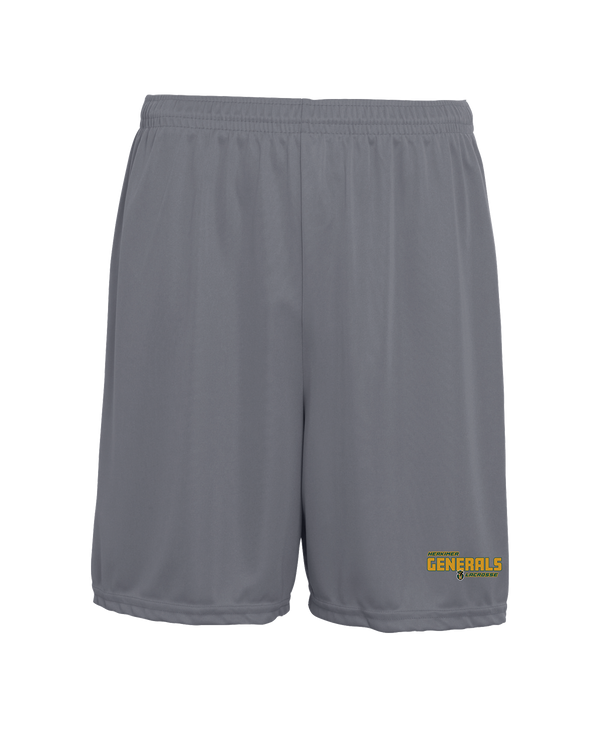 Herkimer College Men's Lacrosse Bold - 7 inch Training Shorts
