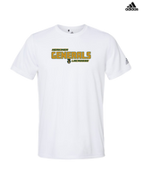Herkimer College Men's Lacrosse Bold - Adidas Men's Performance Shirt
