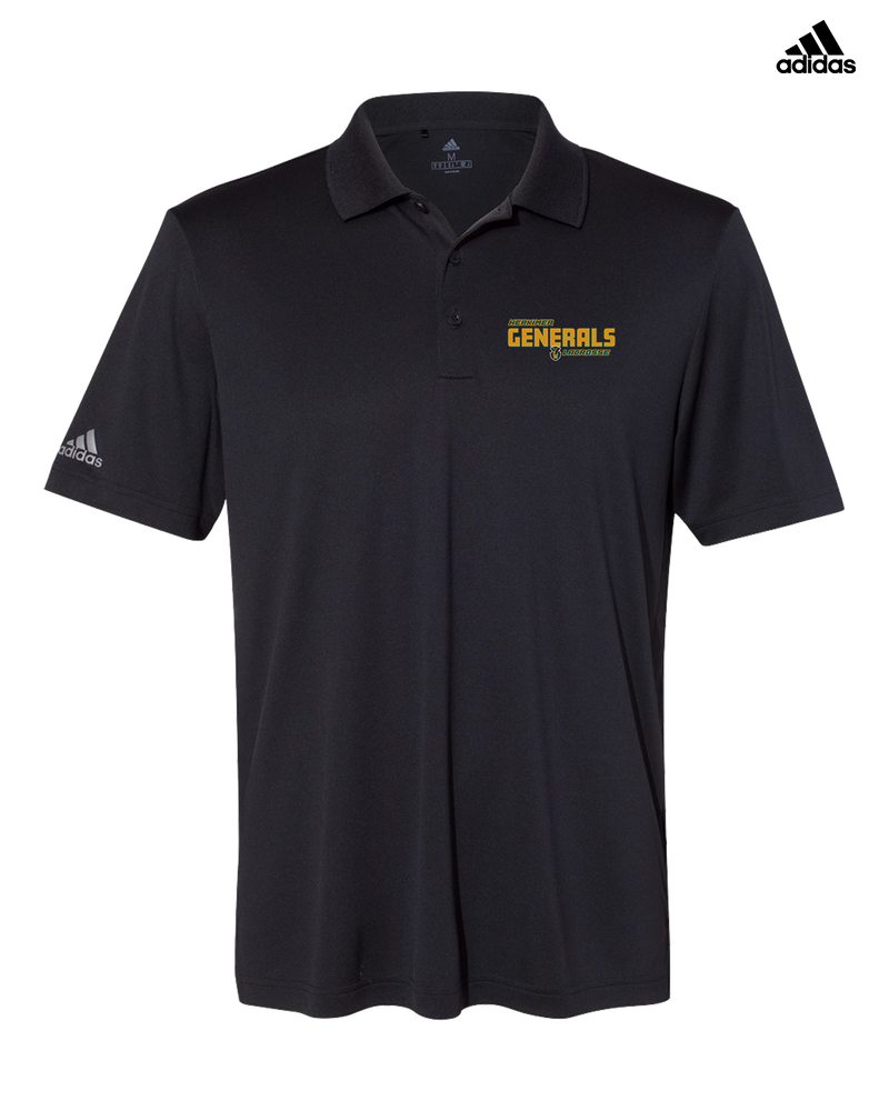 Herkimer College Men's Lacrosse Bold - Adidas Men's Performance Polo