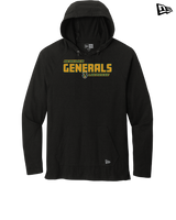 Herkimer College Men's Lacrosse Bold - New Era Tri Blend Hoodie