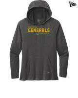 Herkimer College Men's Lacrosse Bold - New Era Tri Blend Hoodie