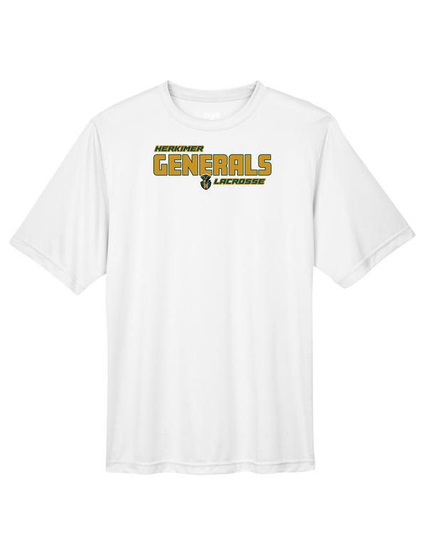 Herkimer College Men's Lacrosse Bold - Performance T-Shirt