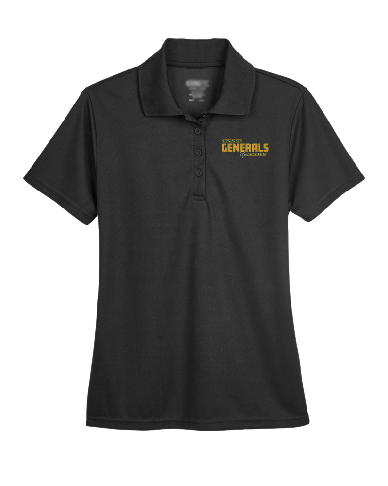 Herkimer College Men's Lacrosse Bold - Womens Polo