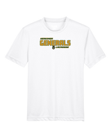 Herkimer College Men's Lacrosse Bold - Youth Performance T-Shirt