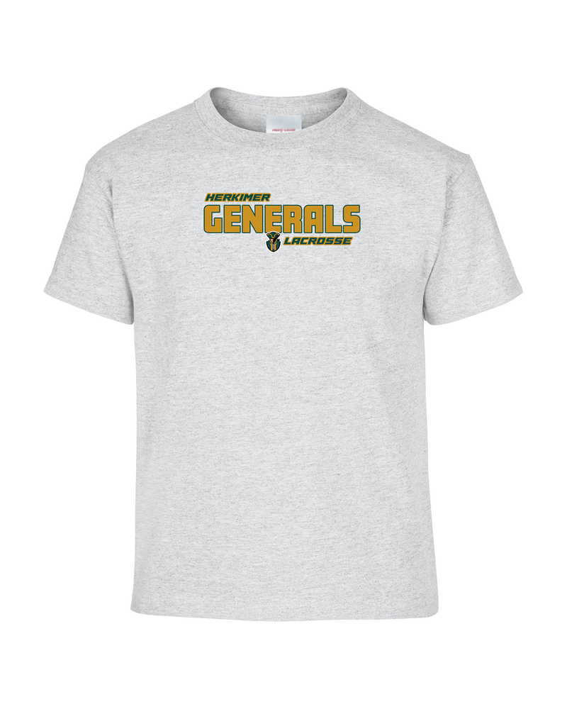 Herkimer College Men's Lacrosse Bold - Youth T-Shirt