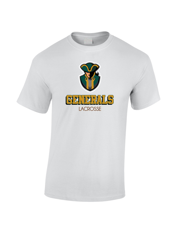 Herkimer College Men's Lacrosse Shadow - Cotton T-Shirt