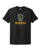 Herkimer College Men's Lacrosse Shadow - Select Cotton T-Shirt