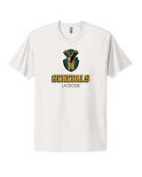 Herkimer College Men's Lacrosse Shadow - Select Cotton T-Shirt