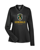 Herkimer College Men's Lacrosse Shadow - Womens Performance Long Sleeve