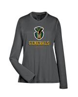 Herkimer College Men's Lacrosse Shadow - Womens Performance Long Sleeve