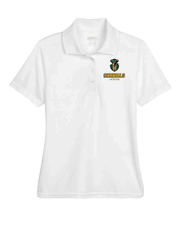 Herkimer College Men's Lacrosse Shadow - Womens Polo
