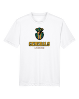 Herkimer College Men's Lacrosse Shadow - Youth Performance T-Shirt