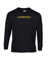 Herkimer College Men's Lacrosse Switch - Mens Basic Cotton Long Sleeve