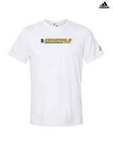 Herkimer College Men's Lacrosse Switch - Adidas Men's Performance Shirt
