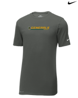 Herkimer College Men's Lacrosse Switch - Nike Cotton Poly Dri-Fit