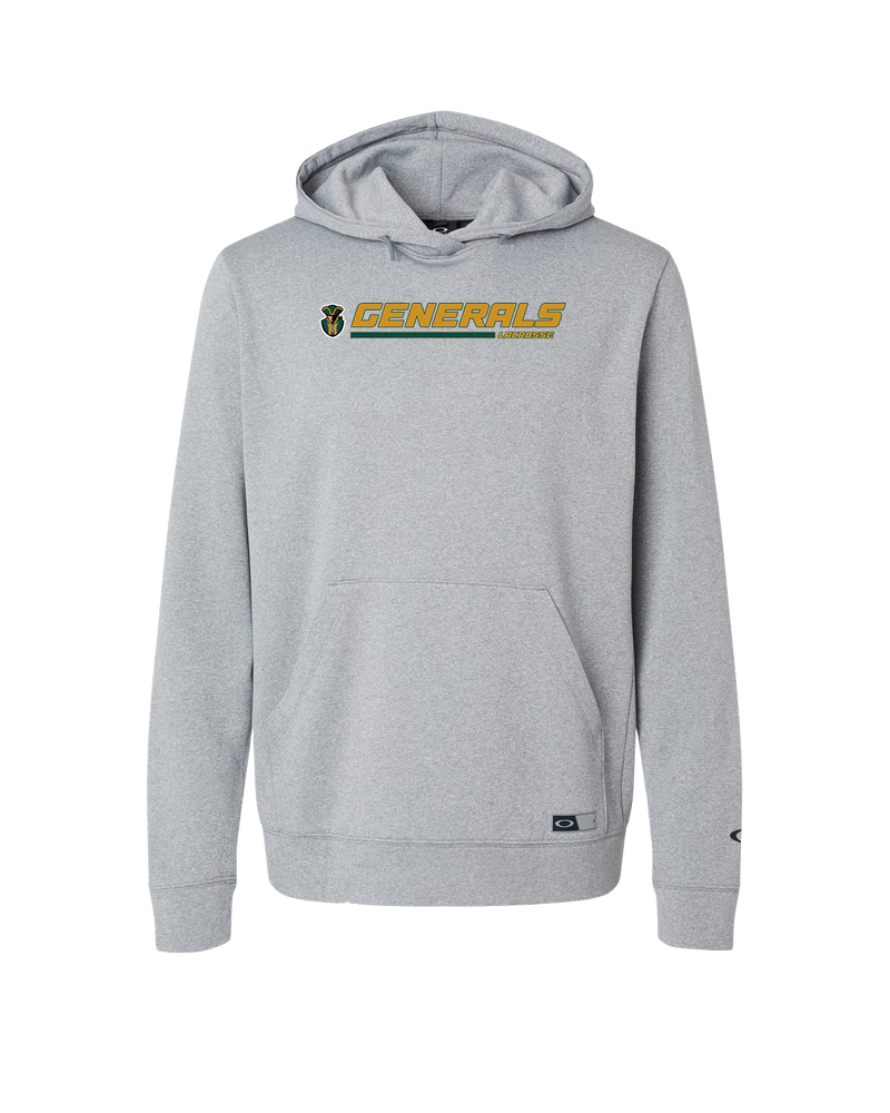Herkimer College Men's Lacrosse Switch - Oakley Hydrolix Hooded Sweatshirt