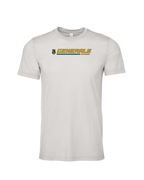 Herkimer College Men's Lacrosse Switch - Mens Tri Blend Shirt