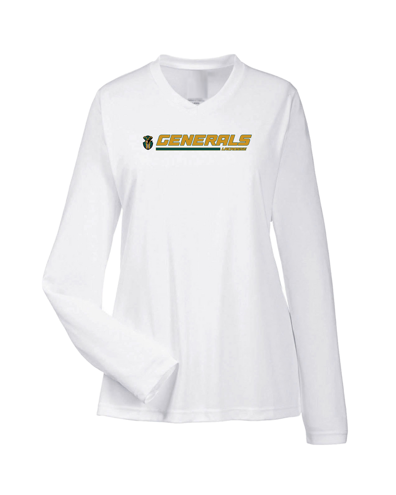 Herkimer College Men's Lacrosse Switch - Womens Performance Long Sleeve