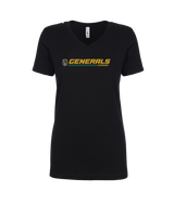 Herkimer College Men's Lacrosse Switch - Womens V-Neck