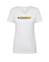 Herkimer College Men's Lacrosse Switch - Womens V-Neck