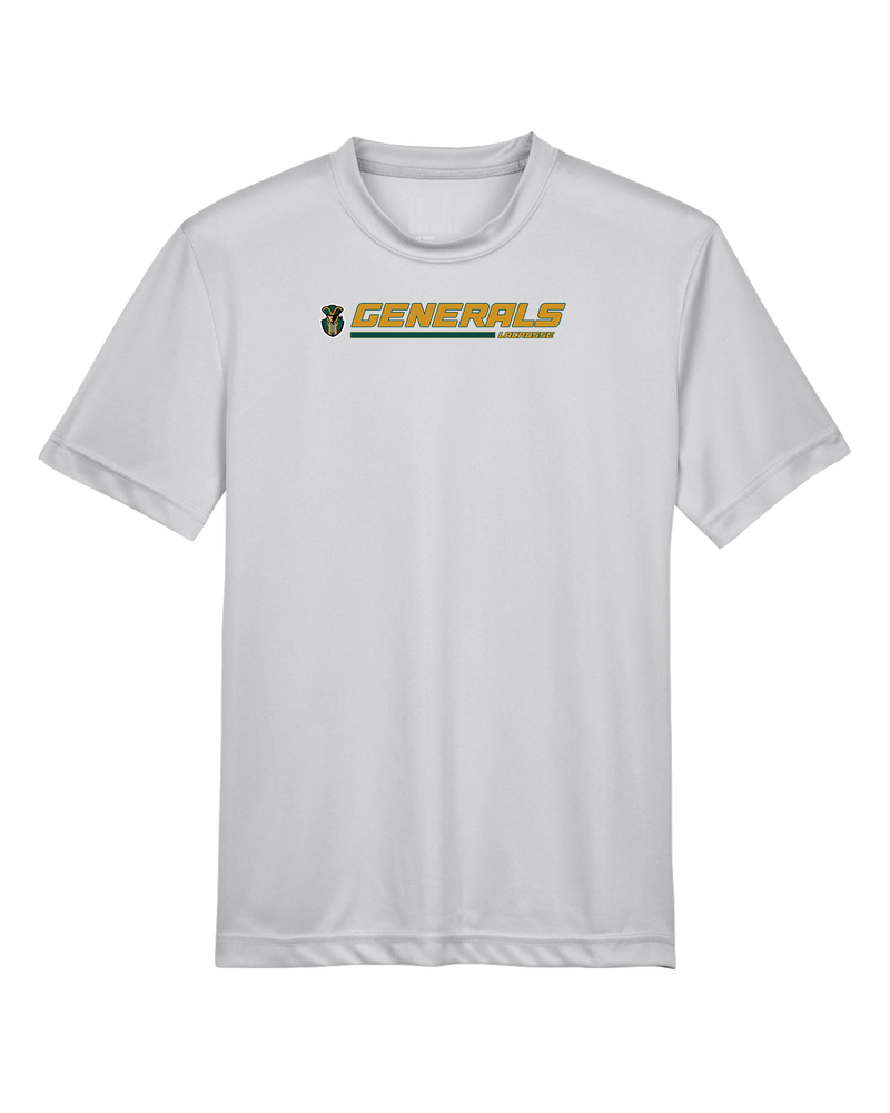 Herkimer College Men's Lacrosse Switch - Youth Performance T-Shirt
