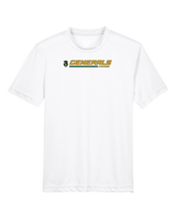 Herkimer College Men's Lacrosse Switch - Youth Performance T-Shirt