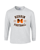 Herrin HS Football Curve - Cotton Longsleeve