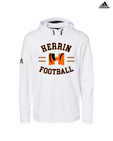 Herrin HS Football Curve - Mens Adidas Hoodie
