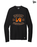 Herrin HS Football Curve - New Era Performance Long Sleeve
