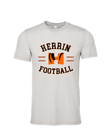 Herrin HS Football Curve - Tri-Blend Shirt
