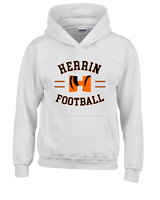 Herrin HS Football Curve - Youth Hoodie