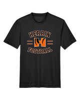 Herrin HS Football Curve - Youth Performance Shirt