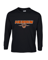 Herrin HS Football Design - Cotton Longsleeve