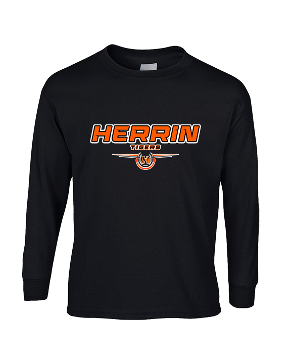 Herrin HS Football Design - Cotton Longsleeve
