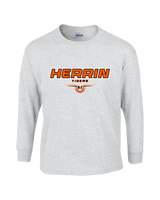Herrin HS Football Design - Cotton Longsleeve